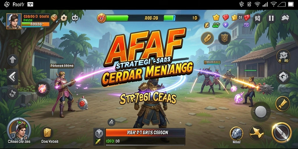 Gameplay menarik AFAF menampilkan pertempuran strategi yang intens.