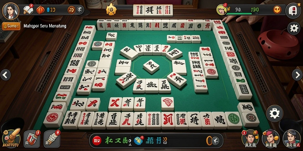 Tampilkan saat bermain Mahjong di AKARTOTO yang menyenangkan.