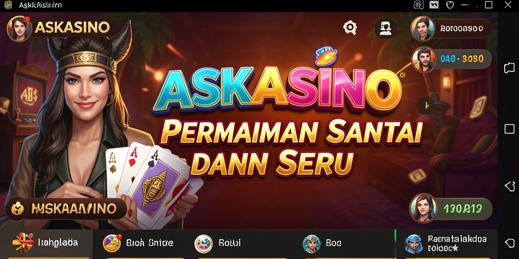 Screenshot gameplay ASKASINO yang menunjukkan keseruan bermain bersama teman.