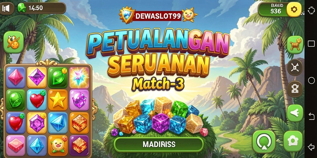 Tampilan screenshot DEWASLOT99 menunjukkan gameplay yang seru dan penuh warna.