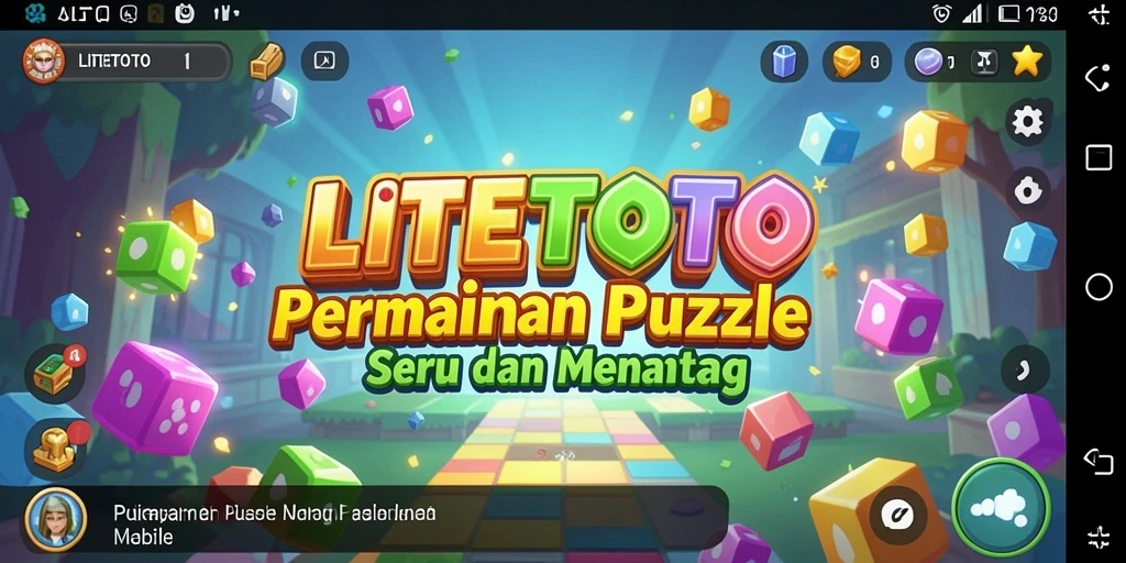 Tampilan gameplay LITETOTO yang seru dan menantang.