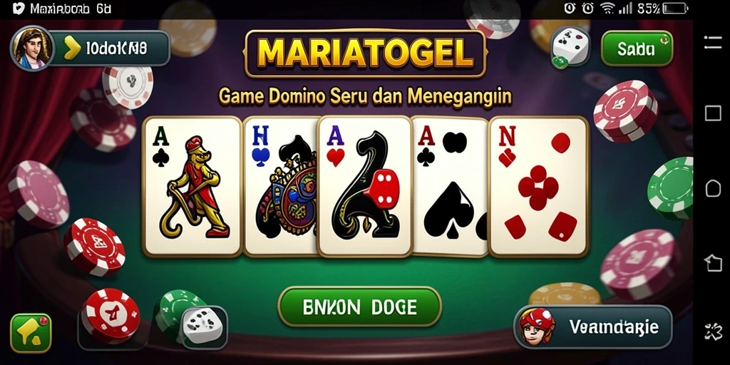 Tampilan gameplay MARIATOGEL yang menegangkan dan seru