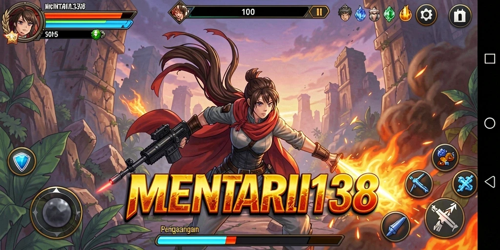Tampilan gameplay MENTARI138 yang mendebarkan dan penuh aksi.