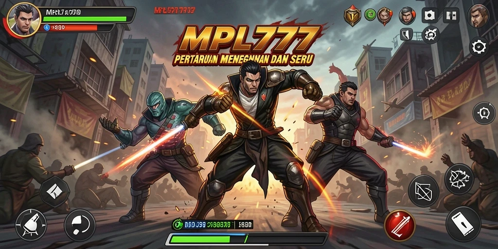 Tampilan seru dari pertarungan di MPL777 yang menegangkan.