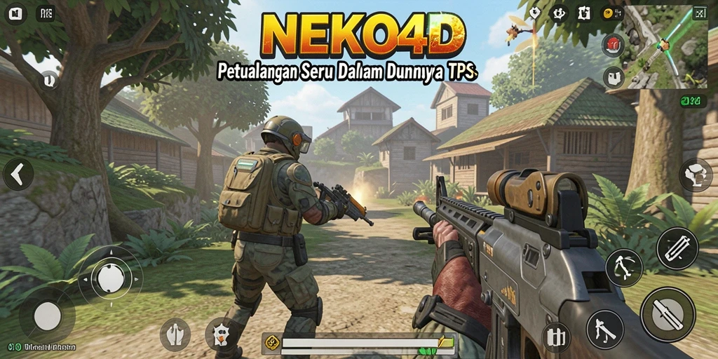 Gameplay seru NEKO4D dalam aksi TPS yang mendebarkan.