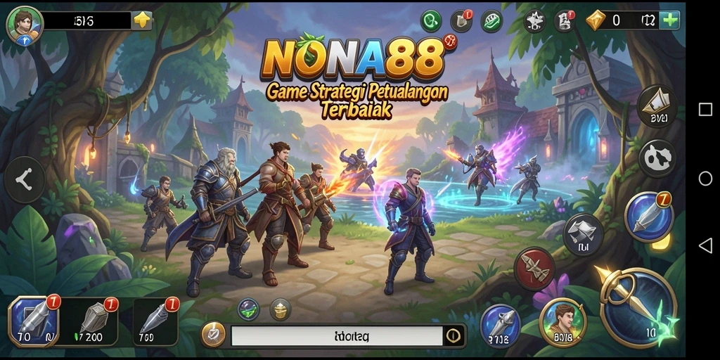 Tampilan gameplay NONA88 yang menarik dan penuh strategi.