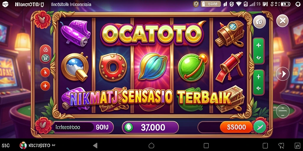 Screenshot utama OCATOTO menampilkan gameplay Slot yang seru dan menarik.
