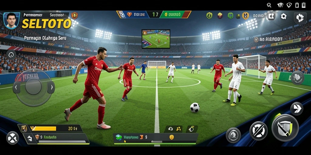 Tampilan menarik dari gameplay SELTOTO yang penuh aksi olahraga.