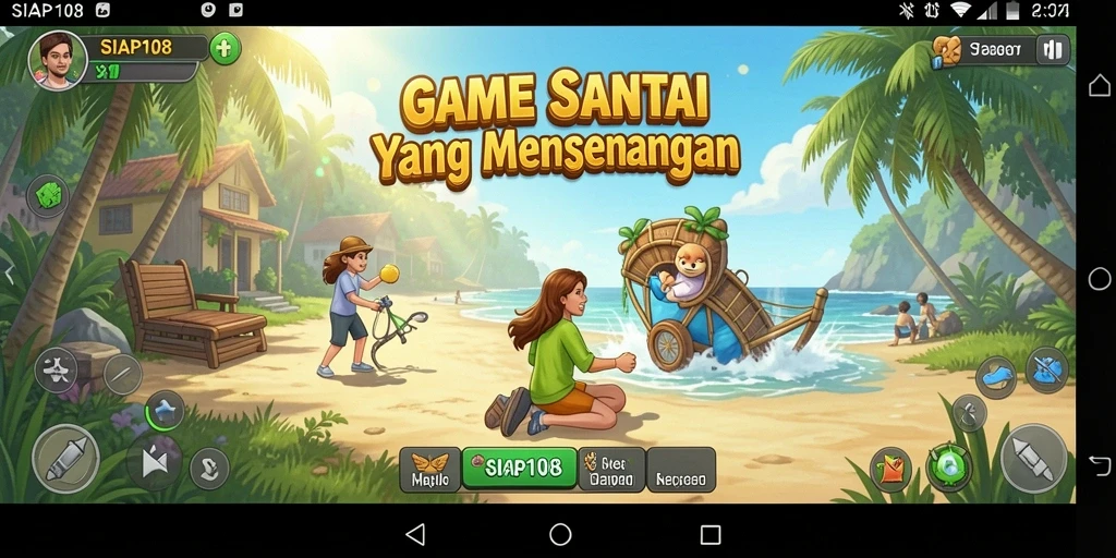 Screenshot gameplay SIAP108 yang menunjukkan kesenangan dalam bermain.